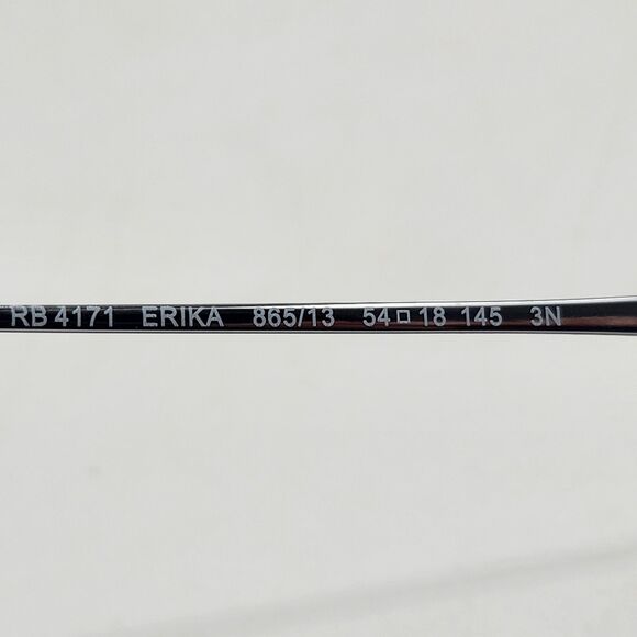 Ray-Ban Sunglasses RB4171 Erika Rubber Havana Brown Gradient Dark Brown Lens - Picture 13 of 16